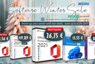 Photo Zazvoňte v novom roku s doživotným balíkom Microsoft Office 2021 a Windows 11 od 10 € v zimnom výpredaji Godeal24!